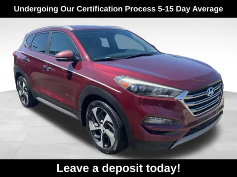 Red 2017 Hyundai Tucson Limited for sale in Berlin, NJ