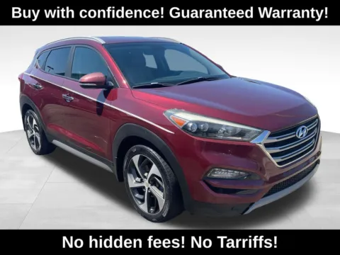 Red 2017 Hyundai Tucson Limited for sale in Berlin, NJ