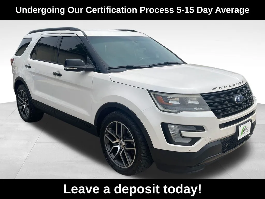 White 2016 Ford Explorer Sport for sale in Berlin, NJ