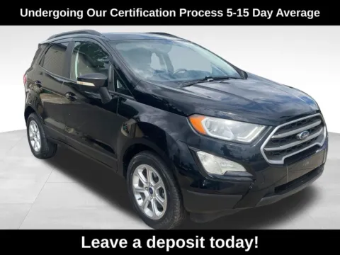Black 2020 Ford EcoSport SE for sale in Berlin, NJ