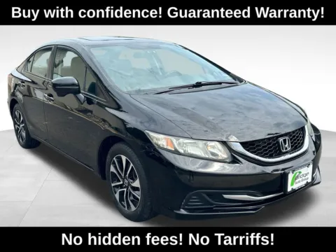 Black 2015 Honda Civic EX for sale in Berlin, NJ