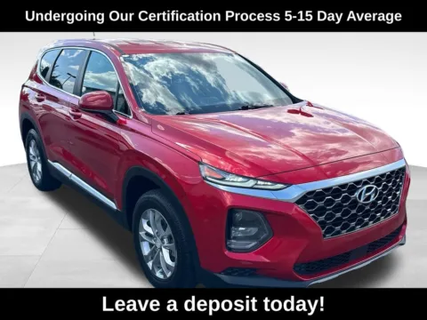 Red 2020 Hyundai Santa Fe SE for sale in Berlin, NJ