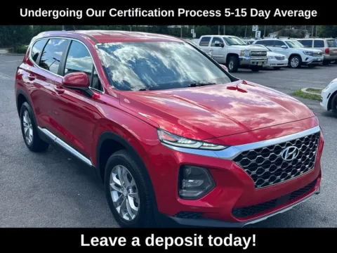 Red 2020 Hyundai Santa Fe SE for sale in Berlin, NJ