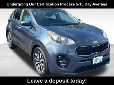 Blue 2017 Kia Sportage EX for sale in Berlin, NJ