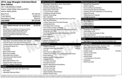 White 2016 Jeep Wrangler Unlimited Sport for sale in Berlin, NJ