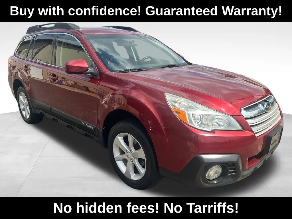 Red 2014 Subaru Outback 2.5i Premium for sale in Berlin, NJ