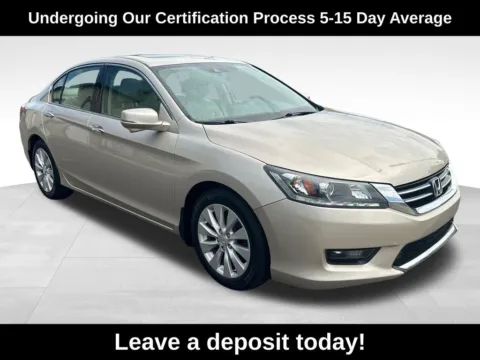 Beige 2015 Honda Accord EX-L for sale in Berlin, NJ