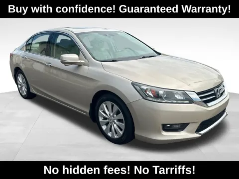 Beige 2015 Honda Accord EX-L for sale in Berlin, NJ