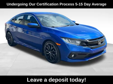 Blue 2019 Honda Civic Sport for sale in Berlin, NJ