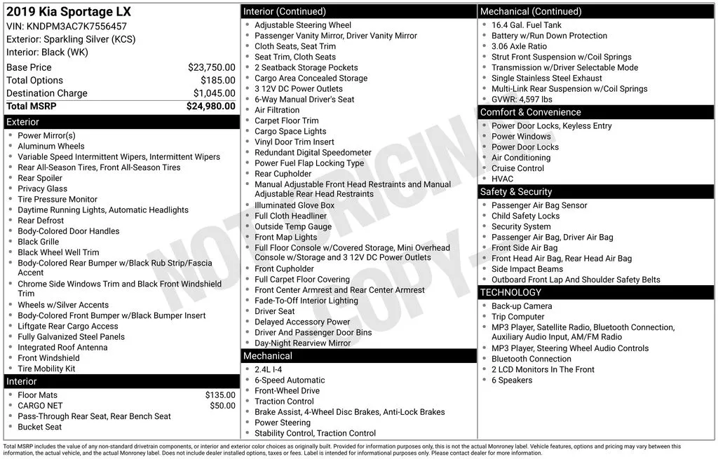 2019 Kia Sportage LX for sale in Berlin, NJ