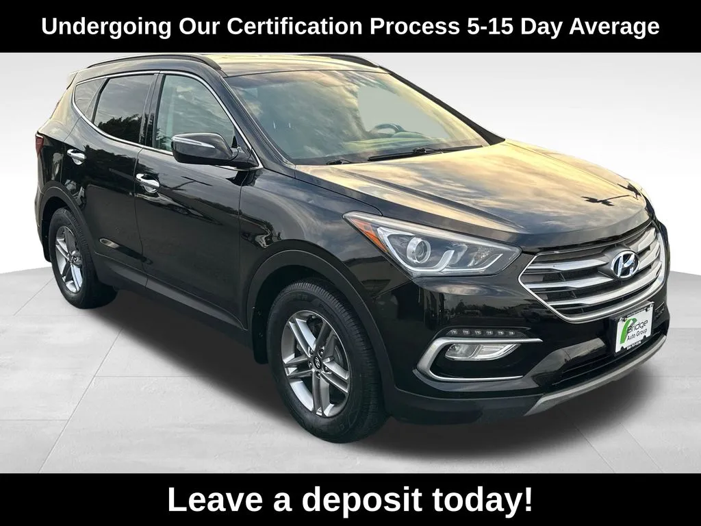 Black 2018 Hyundai Santa Fe Sport 2.4 Base for sale in Berlin, NJ