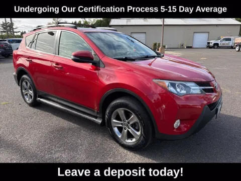 Red 2015 Toyota RAV4 XLE for sale in Berlin, NJ