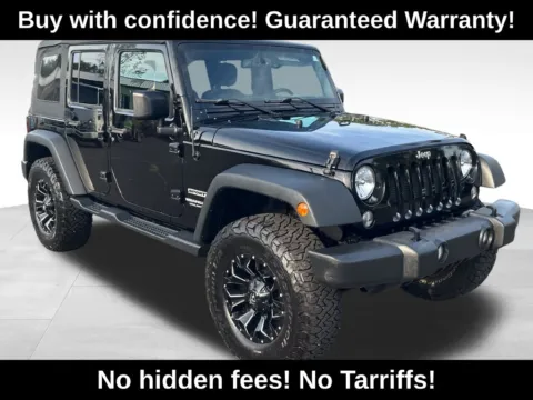 Black 2017 Jeep Wrangler Unlimited Sport for sale in Berlin, NJ