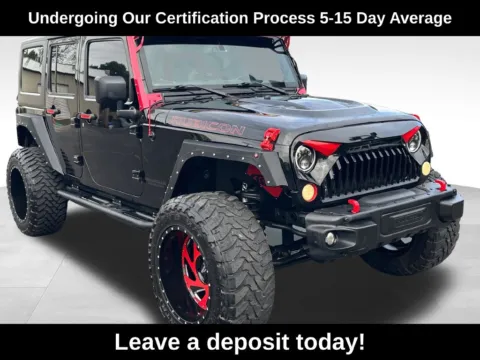 Black 2016 Jeep Wrangler Unlimited Rubicon for sale in Berlin, NJ