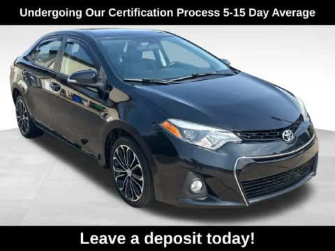 Black 2016 Toyota Corolla S Plus for sale in Berlin, NJ