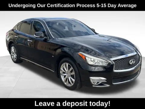 Black 2015 INFINITI Q70 3.7 for sale in Berlin, NJ