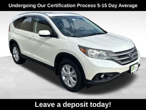 White 2014 Honda CR-V EX-L for sale in Berlin, NJ