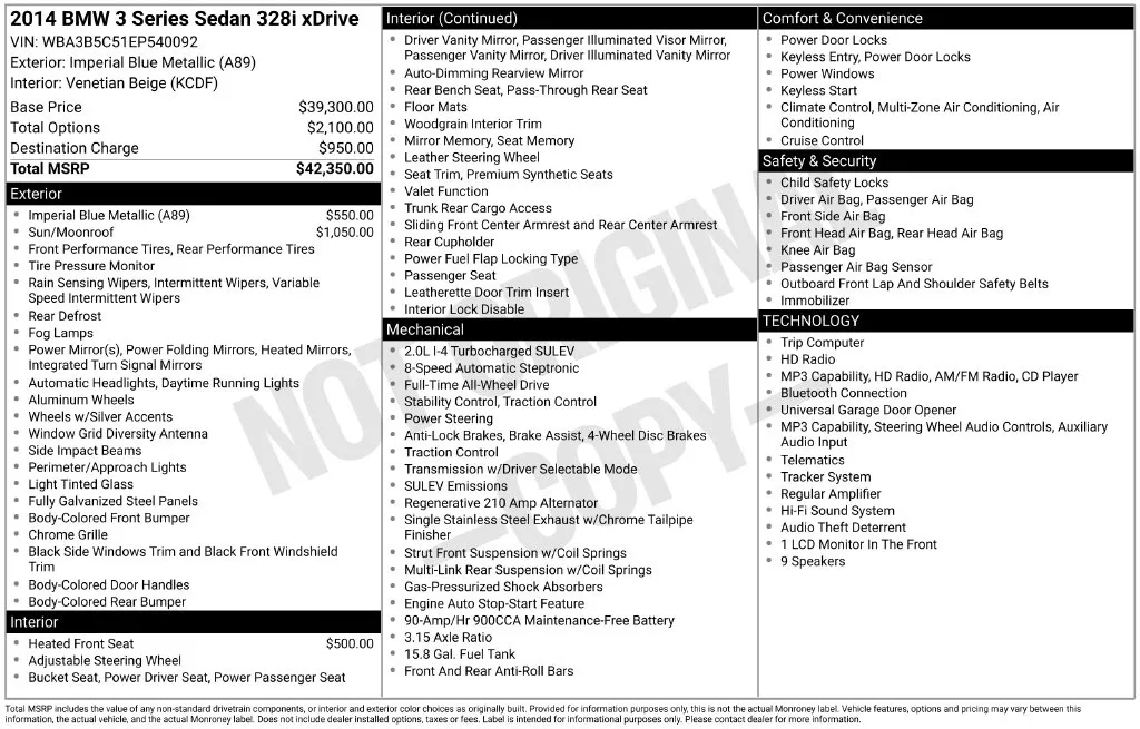 2014 BMW 3 Series 328i xDrive for sale in Berlin, NJ
