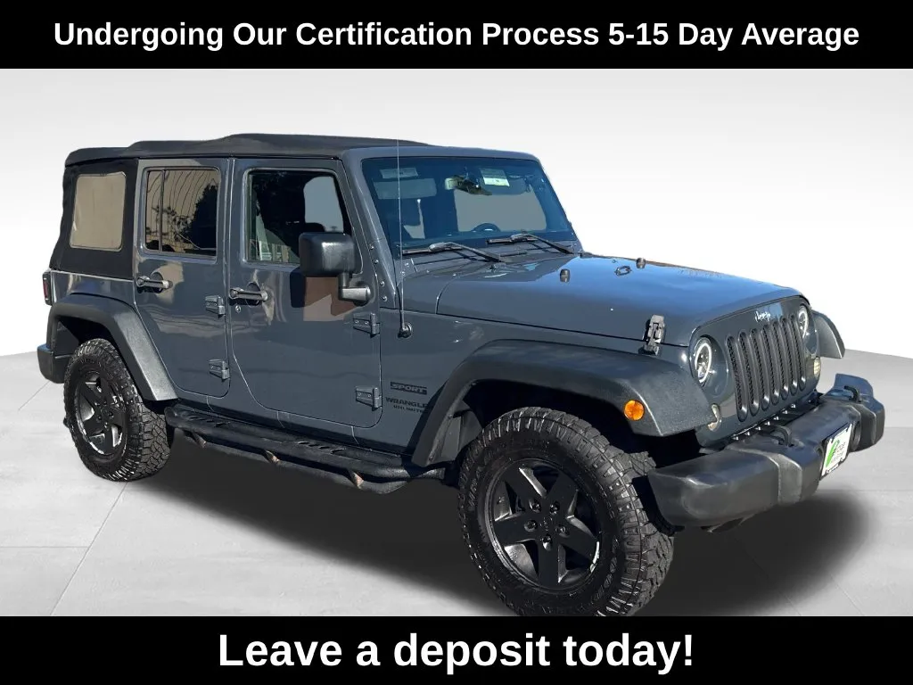 2016 Jeep Wrangler Unlimited