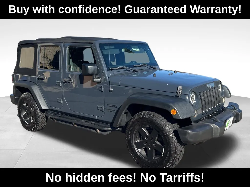 2016 Jeep Wrangler Unlimited