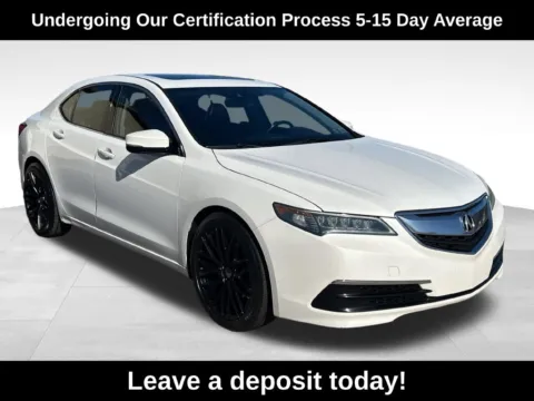White 2016 Acura TLX V6 Tech for sale in Berlin, NJ