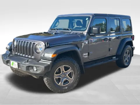 Another view of 2018 Jeep Wrangler Unlimited Sport S for sale in Berlin, NJ at Bridge Auto Group
