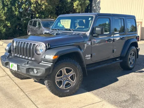 Another view of 2018 Jeep Wrangler Unlimited Sport S for sale in Berlin, NJ at Bridge Auto Group