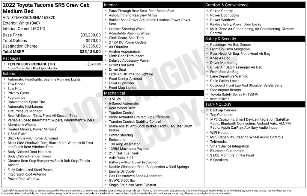 2022 Toyota Tacoma TRD Off-Road for sale in Berlin, NJ