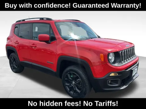 Red 2017 Jeep Renegade Latitude for sale in Berlin, NJ