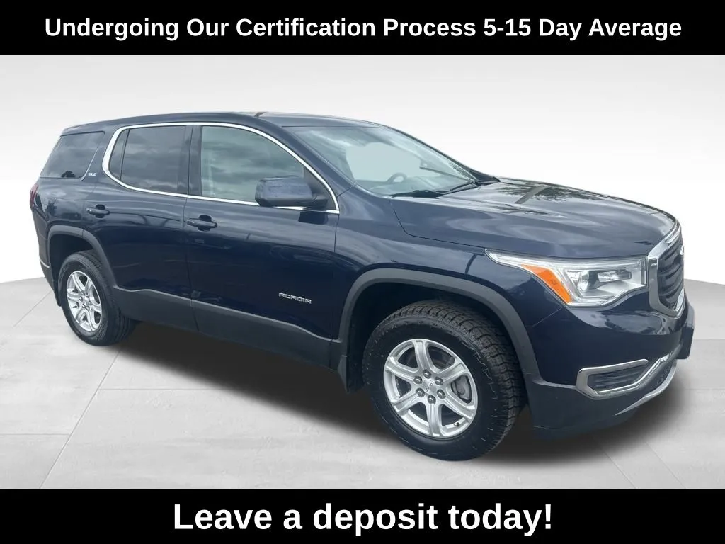 Blue 2017 GMC Acadia SLE-1 for sale in Berlin, NJ