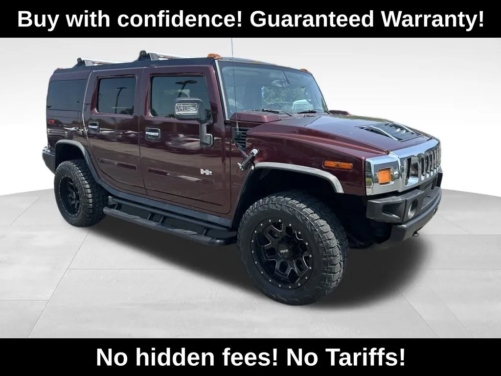 Red 2006 Hummer H2 for sale in Berlin, NJ