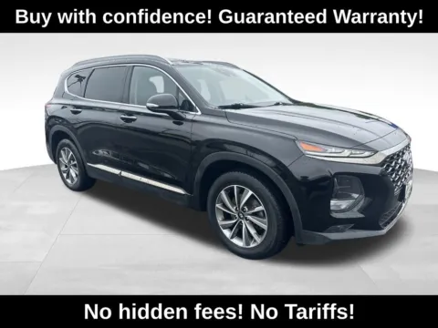Black 2020 Hyundai Santa Fe Limited for sale in Berlin, NJ
