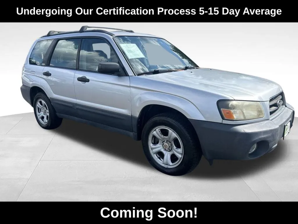 Silver 2004 Subaru Forester 2.5X for sale in Berlin, NJ