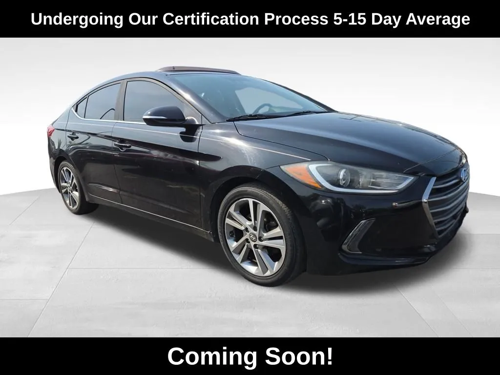 Black 2018 Hyundai Elantra Limited for sale in Berlin, NJ