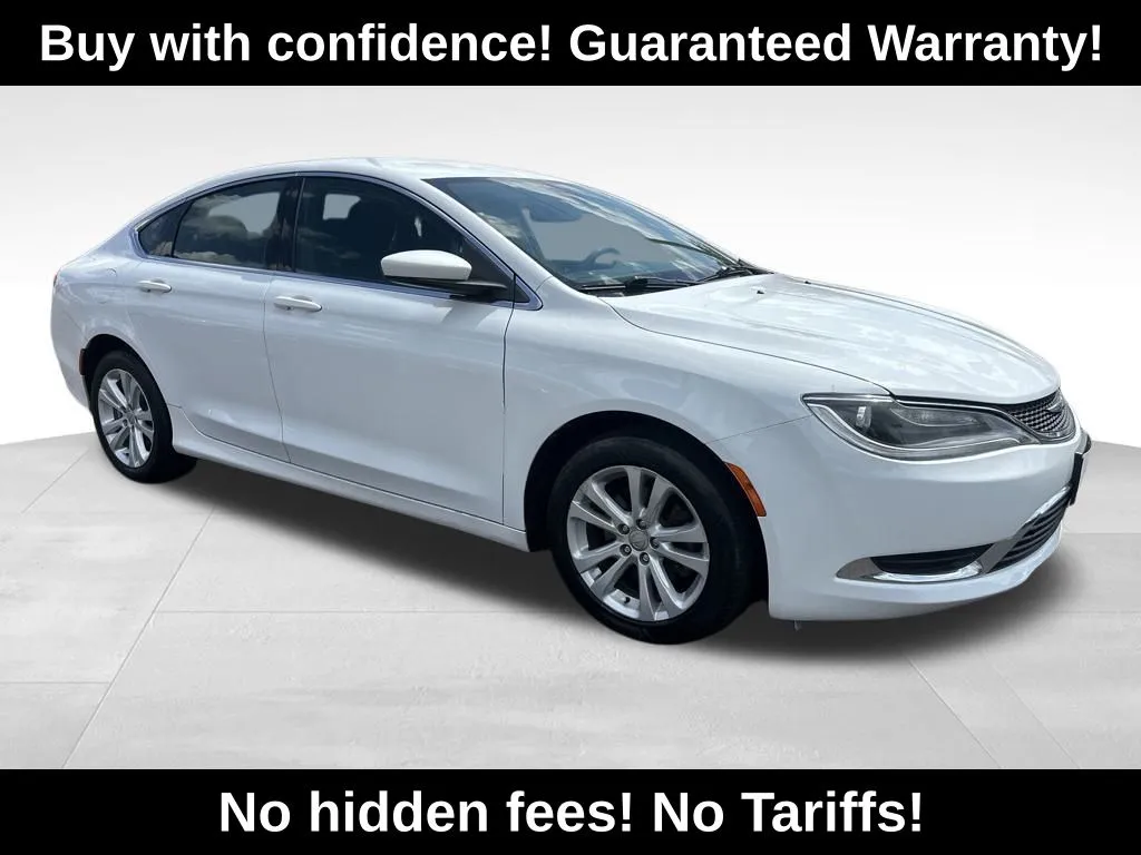 White 2016 Chrysler 200 Limited for sale in Berlin, NJ