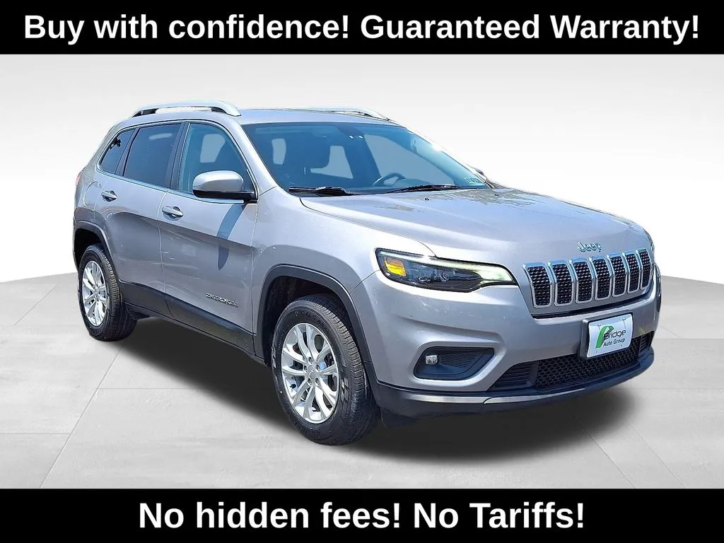 Silver 2019 Jeep Cherokee Latitude for sale in Berlin, NJ
