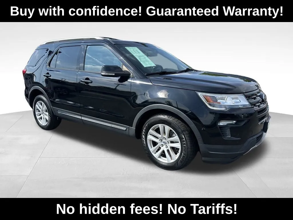 Black 2018 Ford Explorer XLT for sale in Berlin, NJ