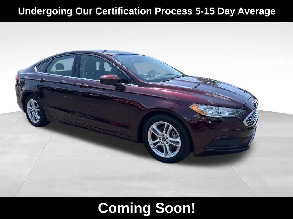 Red 2018 Ford Fusion SE for sale in Berlin, NJ
