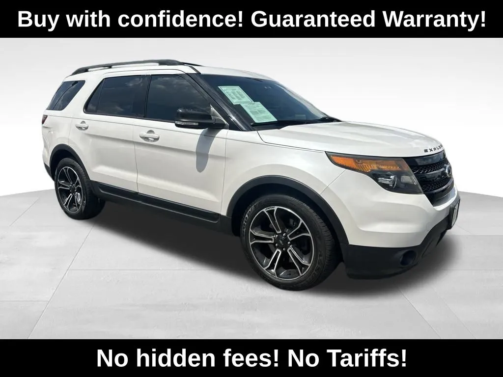 White 2015 Ford Explorer Sport for sale in Berlin, NJ
