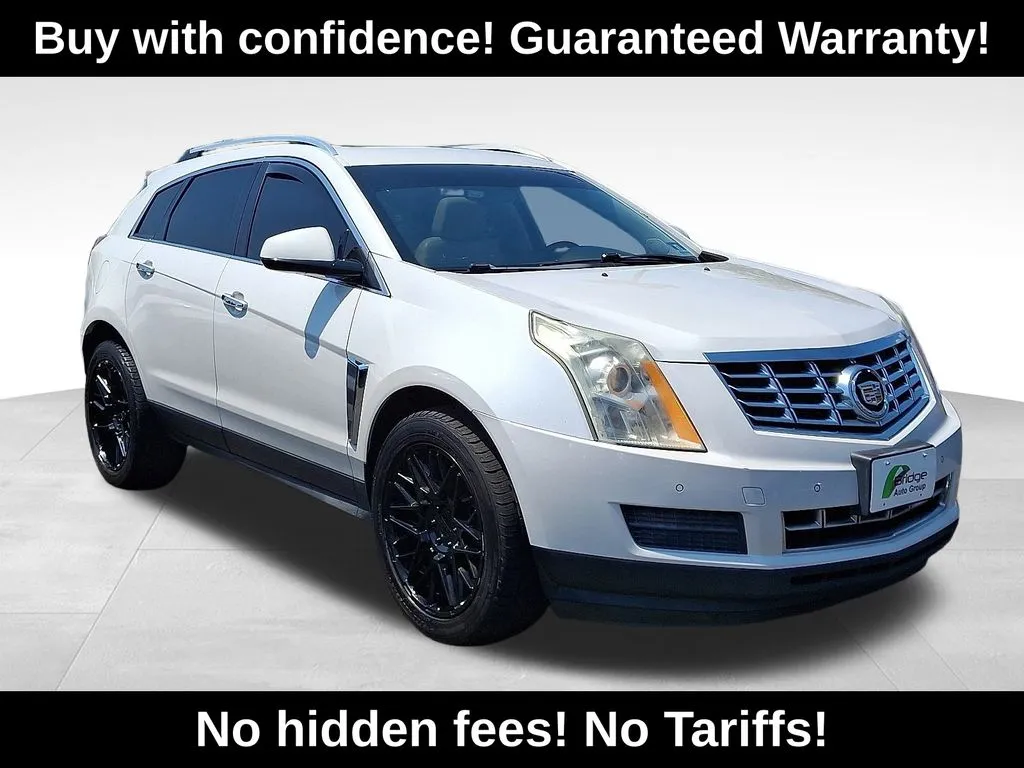 White 2015 Cadillac SRX Luxury for sale in Berlin, NJ