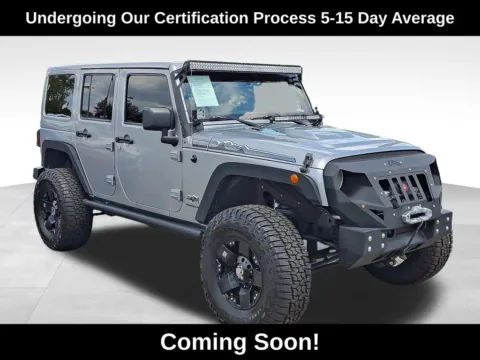 Silver 2014 Jeep Wrangler Unlimited Altitude for sale in Berlin, NJ