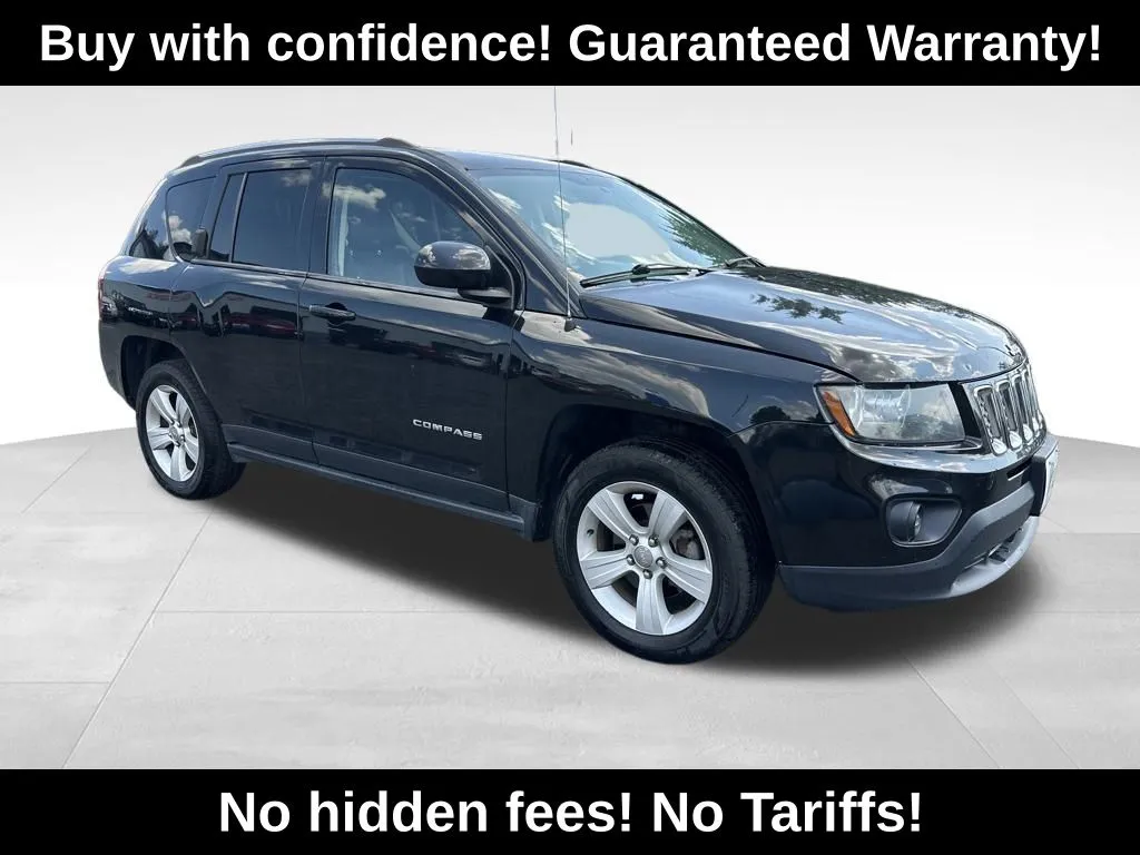 Black 2014 Jeep Compass Latitude for sale in Berlin, NJ