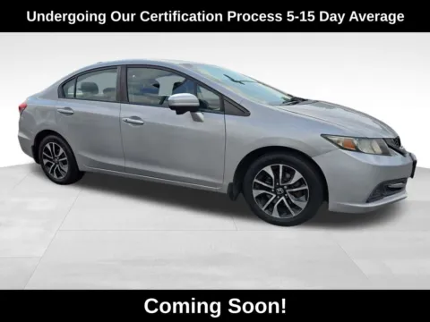 Silver 2015 Honda Civic EX for sale in Berlin, NJ