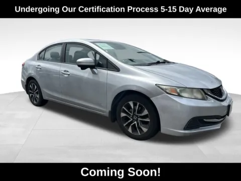 Silver 2015 Honda Civic EX for sale in Berlin, NJ
