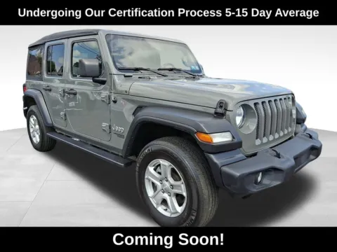 Gray 2019 Jeep Wrangler Unlimited Sport S for sale in Berlin, NJ