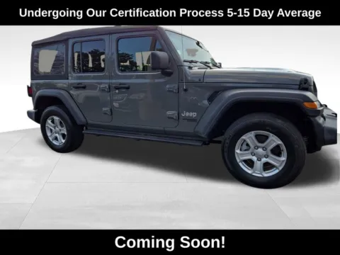 Gray 2019 Jeep Wrangler Unlimited Sport S for sale in Berlin, NJ