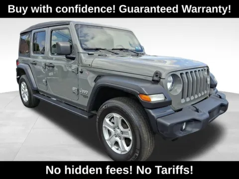 Gray 2019 Jeep Wrangler Unlimited Sport S for sale in Berlin, NJ