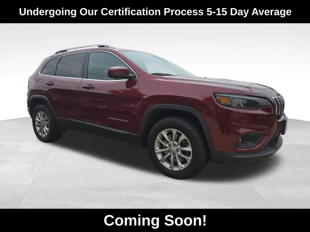 Red 2019 Jeep Cherokee Latitude for sale in Berlin, NJ