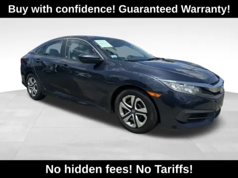 Blue 2018 Honda Civic LX for sale in Berlin, NJ