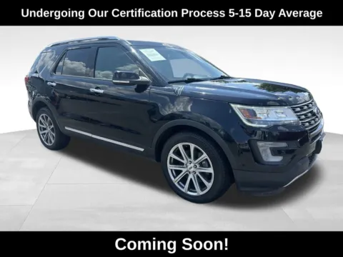 Black 2017 Ford Explorer Limited for sale in Berlin, NJ